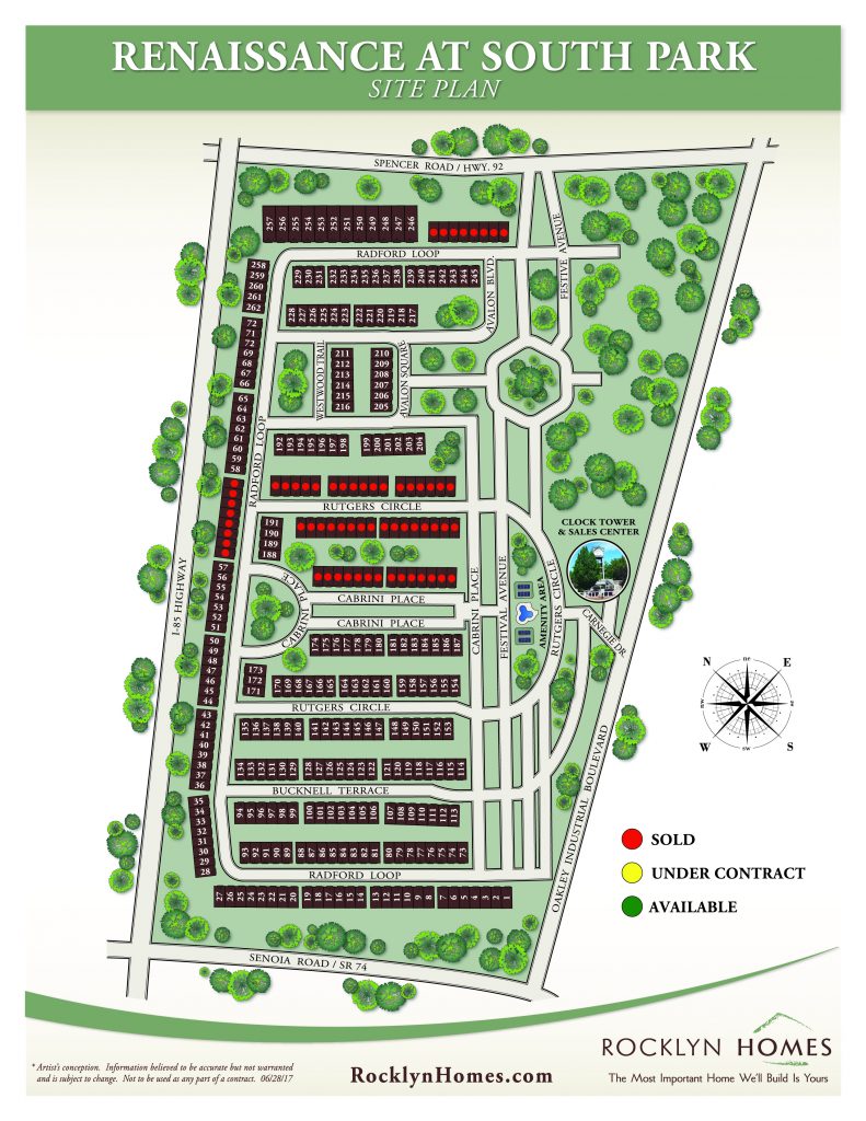 Renaissance at South Park Rocklyn Homes