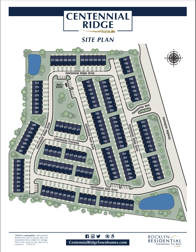 Centennial Ridge Site Plan