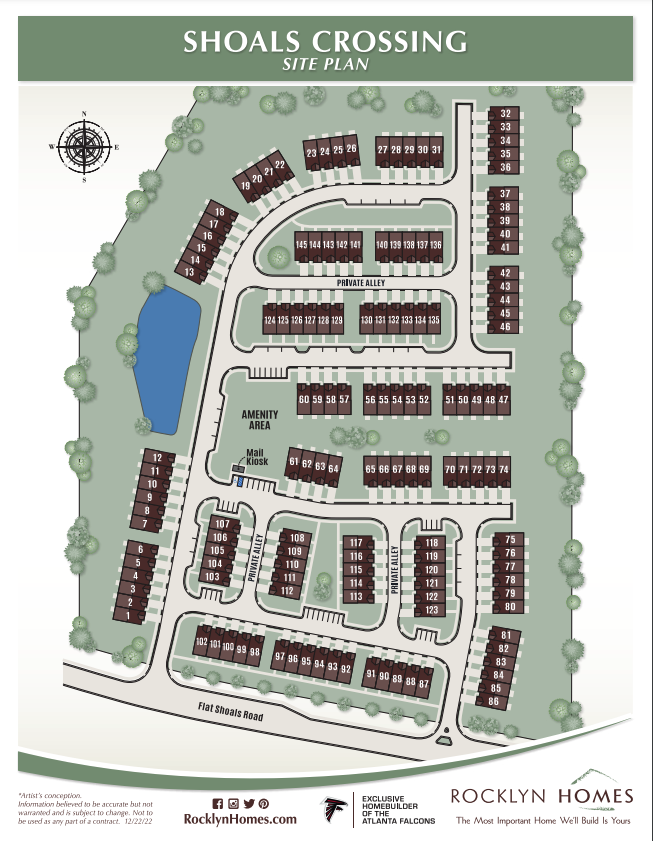 Shoals Crossing site plan 
